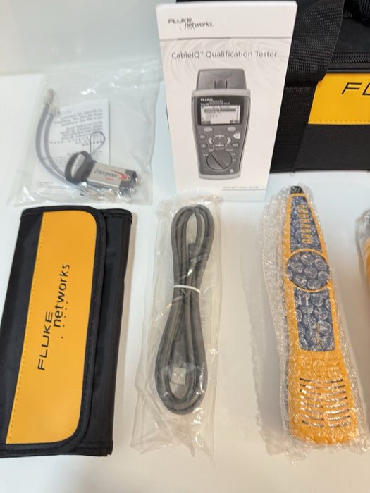 FLUKE NETWORKS QUALIFICATION TESTER KIT (CIQ-100) NEW FACTORY SEALED/SHIPS FREE