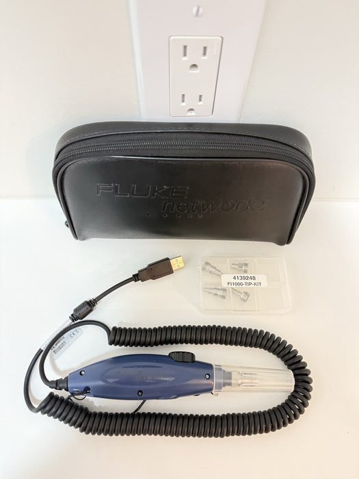 FLUKE FI-1000-KIT USB VIDEO PROBE & 4 TIP SET - SHIPS FAST