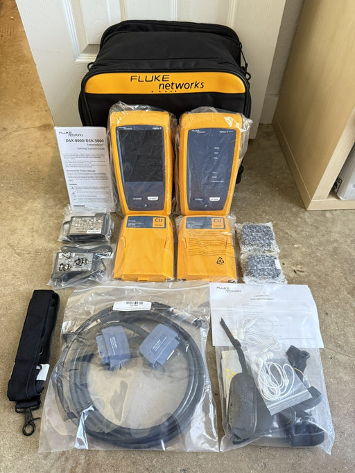 FLUKE NETWORKS DSX2-5000 (CALIBRATED 2024) MFD 2024 - NEW SEALED / SHIPS FREE