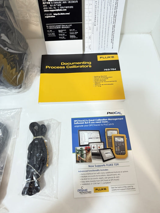 FLUKE 753 DOCUMENTING PROCESS CALIBRATOR (NEW FACTORY SEALED) CALIBRATED 2025