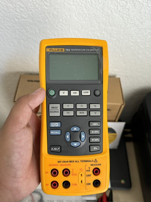 FLUKE 724 TEMPERATURE CALIBRATOR METER / NEW SEALED - FREE SHIPPING