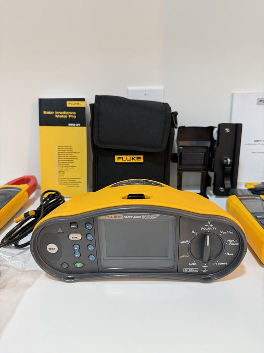 FLUKE SMFT-1000/PRO MULTIFUNCTION PV TESTER & PERFORMANCE ANALYZER (NEW SEALED)