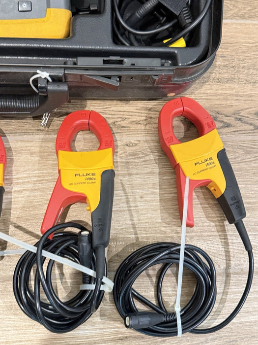 FLUKE 434 QUALITY ANALYZER KIT W/ FLUKE I400S & ACCESSORIES- FREE SHIPPING