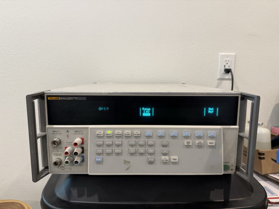 FLUKE 5790A MEASUREMENT STANDARD W/ WIDEBAND OPTION (TESTED) FREE SHIPPING