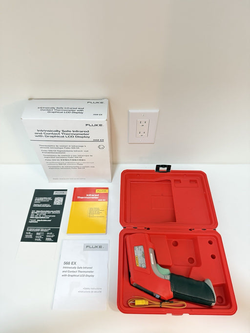 FLUKE 568EX IR THERMOMETER (NEW FACTORY SEALED) FREE SHIPPING