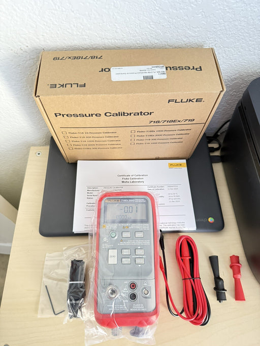 FLUKE 718EX300G INTRINSICALLY SAFE PRESSURE CALIBRATOR (FACTORY SEALED) MFD2024