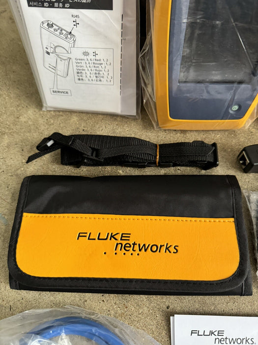 Fluke Networks LIQ-Kit LinkIQ Tester & Intellitone Pro 200 Cable Network Tester