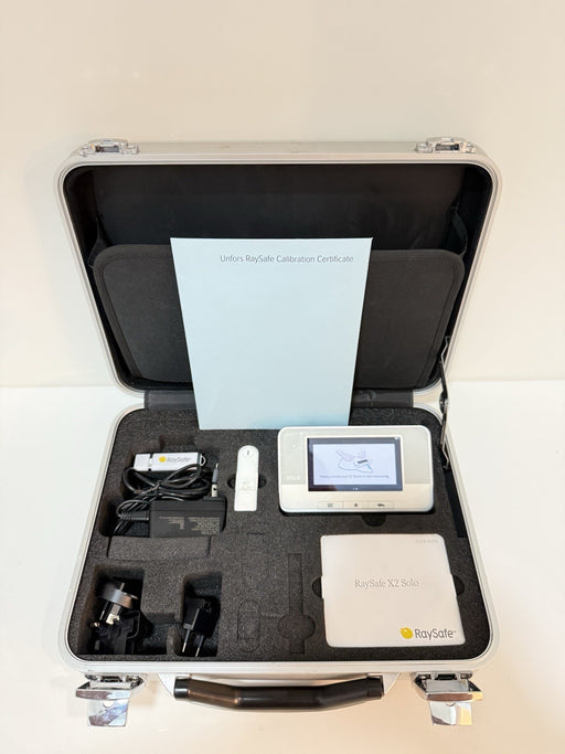 RAYSAFE X2 SOLO RF UNIT W/ACCESSORIES & CASE (TESTED) CALIBRATED 2025 -SHIP FAST