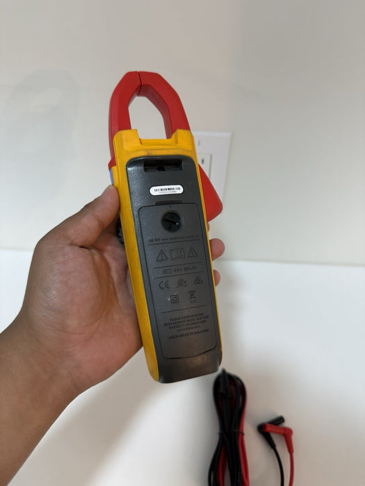 FLUKE 376FC WIRELESS TRUE RMS AC/DC CLAMP METER W/ BAG & LEADS - SHIPS FAST