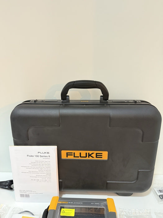 FLUKE 190-504 SCOPEMETER 5GS/S 4CH 500MHZ (NEW SEALED) SHIPS FAST - TESTED