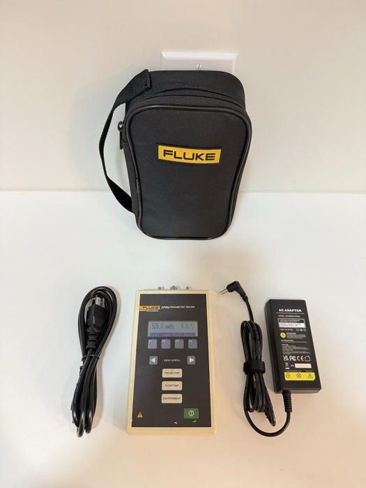 FLUKE BIOMEDICAL DPM4-2G PARAMETER TESTER W/ CHARGER & BAG (TESTED) SHIPS FAST