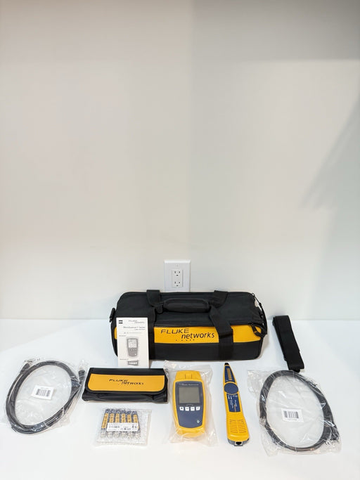 FLUKE NETWORKS MICROSCANNER POE CABLE VERIFIER KIT (MS-POE-KIT) NEW / SHIPS FREE