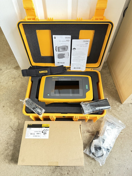 FLUKE ii900 INDUSTRIAL ACOUSTIC IMAGER W/BATTERIE & CHARGER-FREE SHIPPING