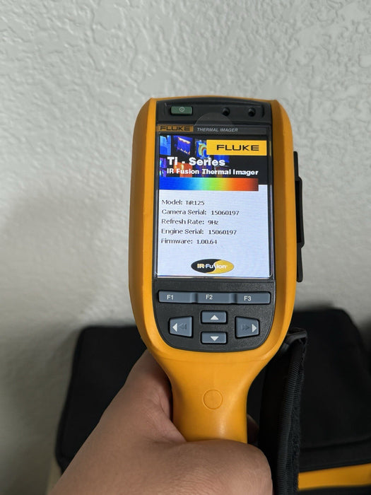 FLUKE TIR125 THERMAL IMAGER 9HZ W/ACCESSORIES - FREE SHIPPING