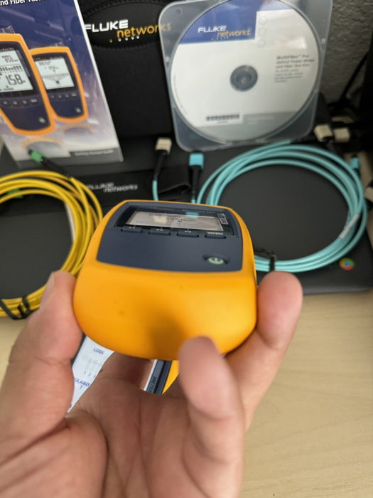 FLUKE NETWORKS MFTK-SM1550 MULTIFIBER PRO 1550 NM SINGLEMODE KIT (FREE SHIPPING)