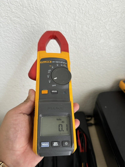 FLUKE 381 REMOTE DISPLAY TRUE RMS AC/DC CLAMP METER W / iFLEX (FREE SHIPPING)