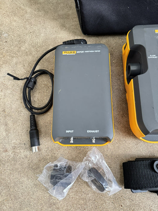FLUKE VT650 GAS FLOW ANALYZER (CALIBRATED 2024) W/ FLUKE VAPOR & CHARGER & BAG