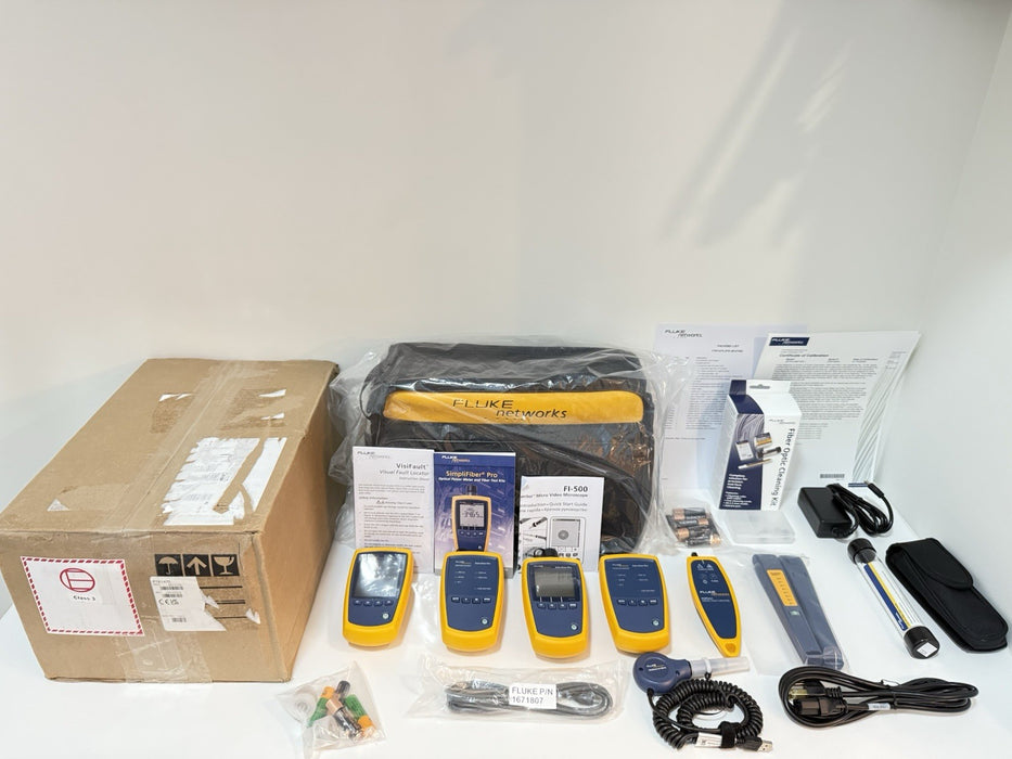 FLUKE NETWORKS FTK1475 POWER METER MULTIMODE KIT /NEW FACTORY SEALED / MFD-2024