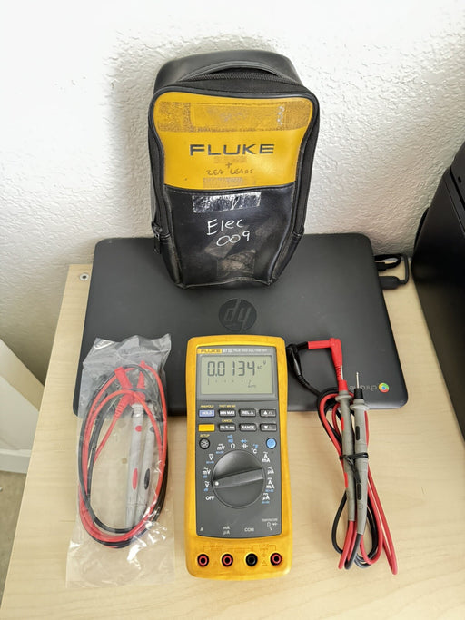Fluke 87IV TRMS Multimeter W/ BAG & LEADS - SHIPS FAST