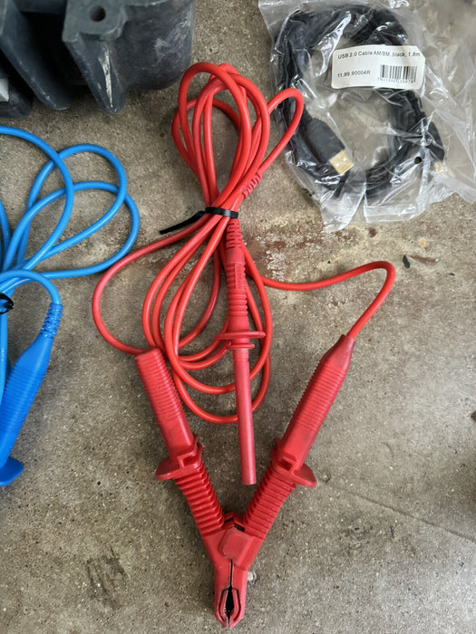 MEGGEE S1-1568 15KV INSULATION RESISTANCE TETSER W / LEADS - FREE SHIPPING