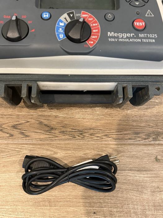 MEGGER MIT1025 10KV INSULATION TESTER W/ CHARGER - FREE SHIPPING