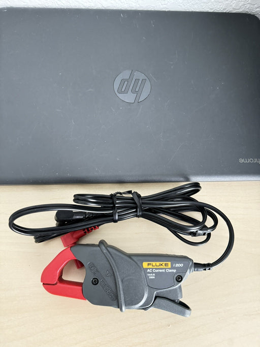 FLUKE i 200 AC CURRENT CLAMP FULLY FUNCTIONAL  (SHIPS FAST)