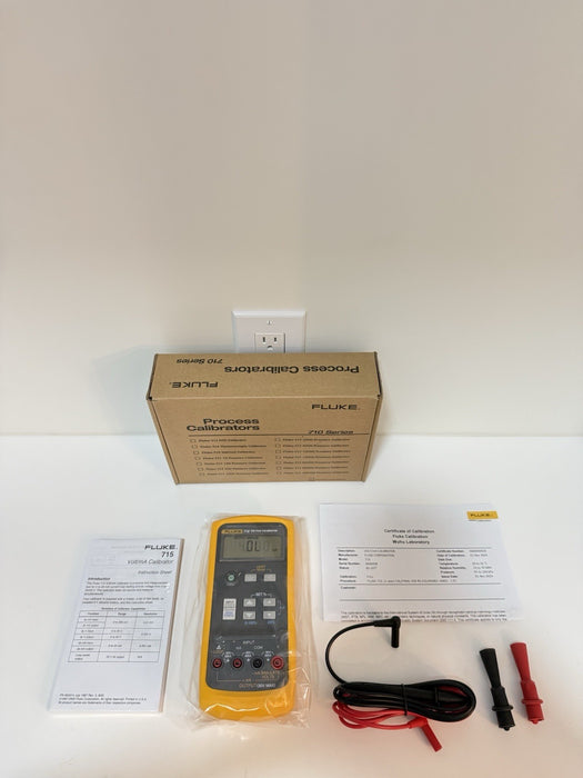 FLUKE 715 VOLT/MA CALIBRATOR (NEW FACTORY SEALED)CALIBRATED 2024 - FREE SHIPPING