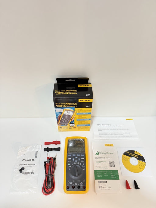 FLUKE 287 TRUE RMS ELECTRONIC LOGGING DIGITAL MULTIMETER (NEW FACTORY SEALED)