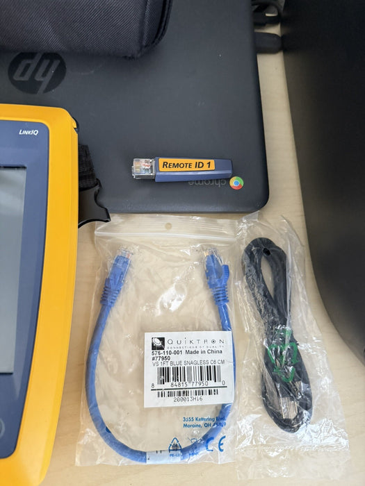 FLUKE NETWORKS LIQ-100 LINKIQ CABLE & NETWORK TESTER - FREE SHIPPING