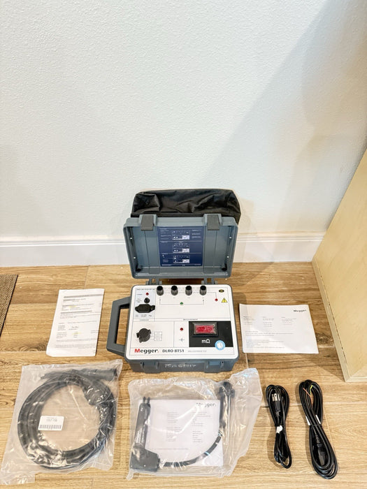 MEGGER DLRO BT51 MILLIOHMMETER (NEW SEALED) CALIBRATED 2024 - SHIPS FAST