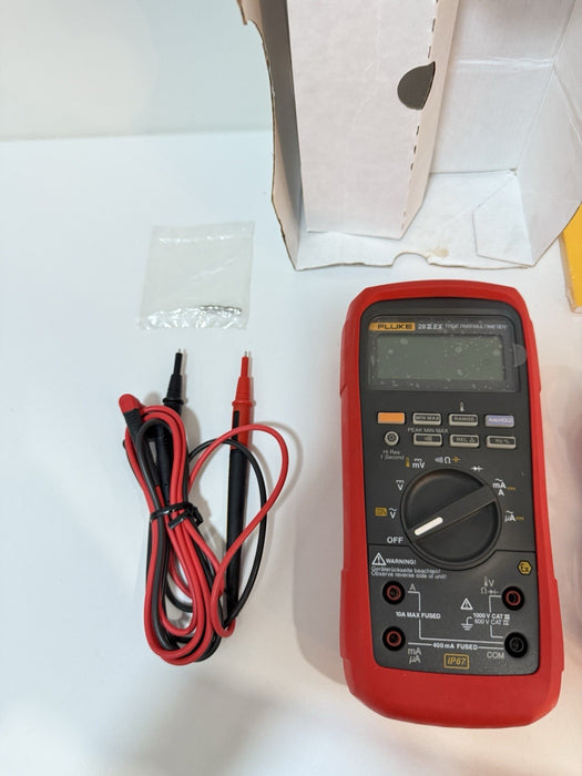 FLUKE 28 II EX INTRINSICALLY IP67 METER (NEW) FREE SHIPPING & SHIPS FAST
