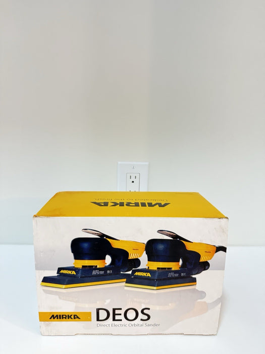 MIRKA DEOS 353XCV DIRECT ELECTRIC ORBITAL SAMDER (NEW FACTORY SEALED) SHIPS FAST