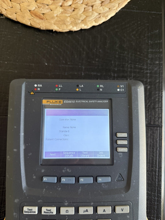 FLUKE ESA615 EU 230V ELECTRICAL SAFETY ANALYZER (TESTED) FREE SHIPPING