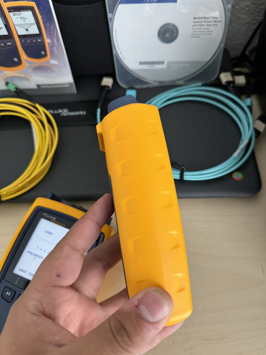 FLUKE NETWORKS MFTK-SM1550 MULTIFIBER PRO 1550 NM SINGLEMODE KIT (FREE SHIPPING)