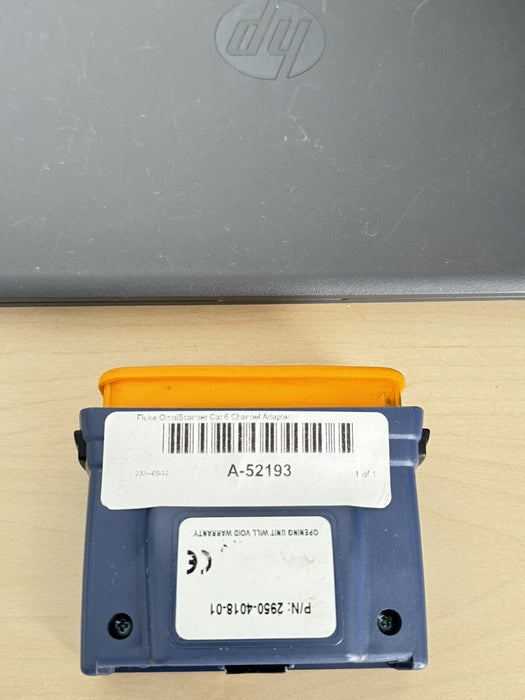 FLUKE NETWORKS OMNISCANNER  CAT 6 CHANNEL ADAPTER (TESTED) - FREE SHIPPING