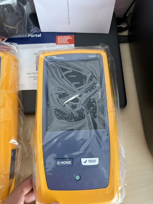 FLUKE NETWORKS VERSIV 2 MAINFRAME & REMOTE W/ WIFI (FACTORY SEALED NEW ) MFD2024