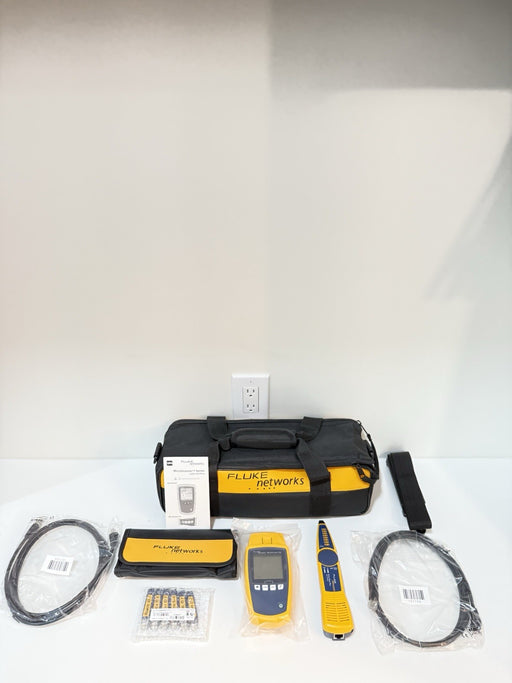 FLUKE NETWORKS MICROSCANNER POE CABLE VERIFIER KIT (MS-POE-KIT) NEW / SHIPS FREE