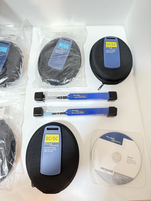 FLUKE NETWORKS VERSIV OPTIFIBER PRO OTDR KIT W/ QUAD OTDR MODULE & ACCESSORIES