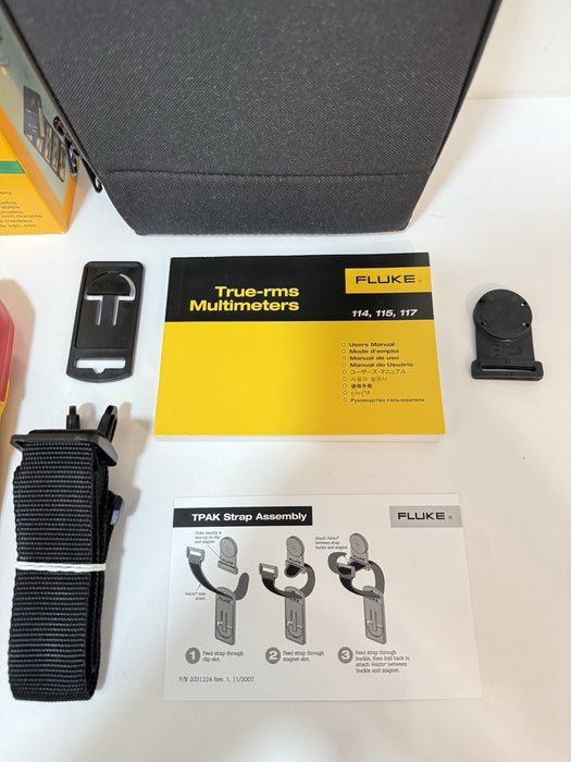 FLUKE 117/323KIT ELECTRICIAN’S COMBO KIT (NEW FACTORY SEALED) SHIPS FAST