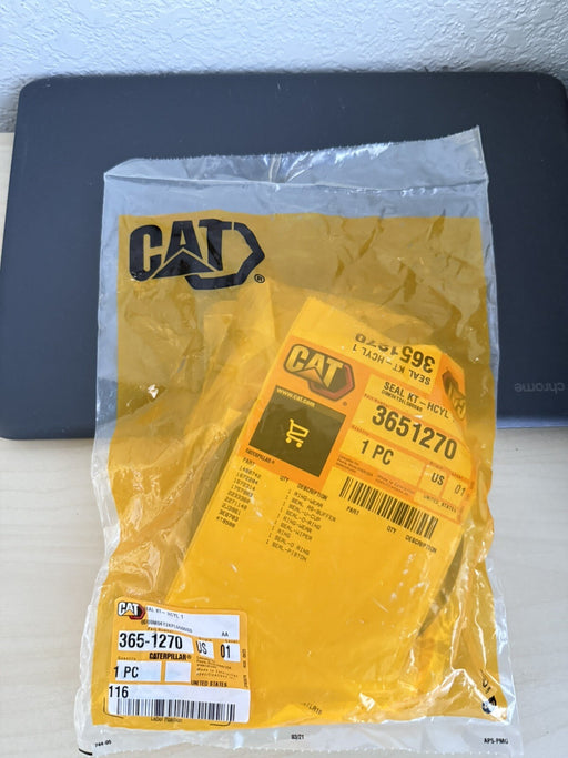 CAT 365-1270: HYDRAULIC CYLINDER SEAL KIT - STANDARD SIZE   (GENUINE OEM)