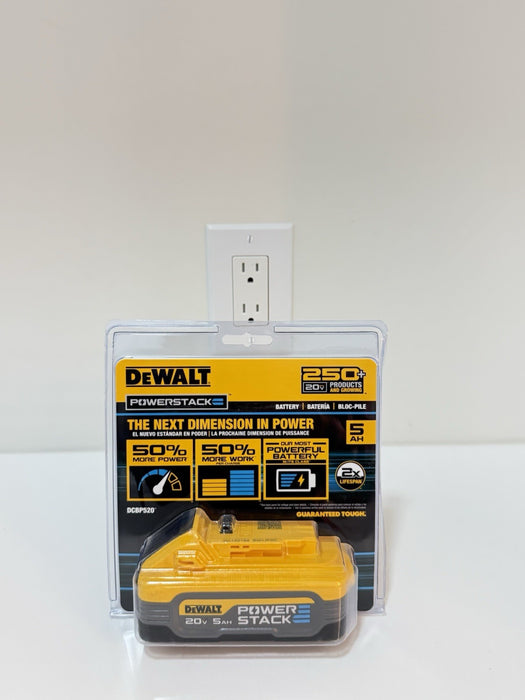 DEWALT DCBP520 20V MAX XR 5.0AH POWERSTACK COMPACT BATTERY (NEW FACTORY SEALED)