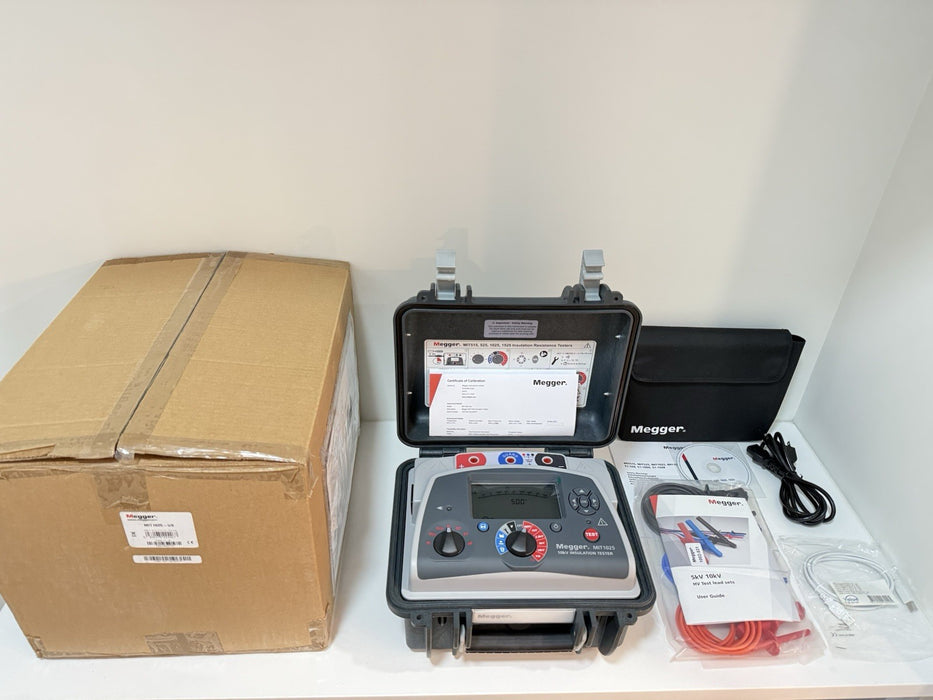 MEGGER MIT1025 10KV INSULATION RESISTANCE TESTER (NEW FACTORY SEALED) SHIPS FREE