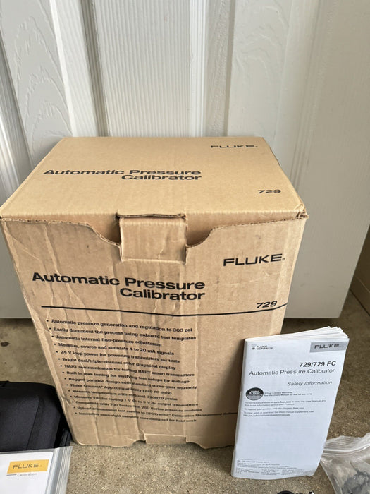 Fluke FLK-729 150G FC Portable Automatic Pressure Calibrator / FREE SHIPPING
