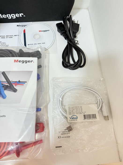 MEGGER MIT1025 10KV INSULATION RESISTANCE TESTER (NEW FACTORY SEALED) SHIPS FREE