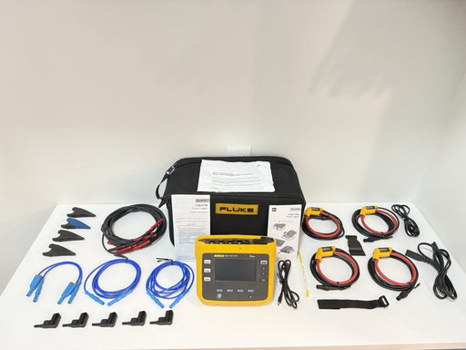 FLUKE 1736 POWER LOGGER W/ ACCESSORIES- SHIPS FAST (FREE SHIPPING) TESTED