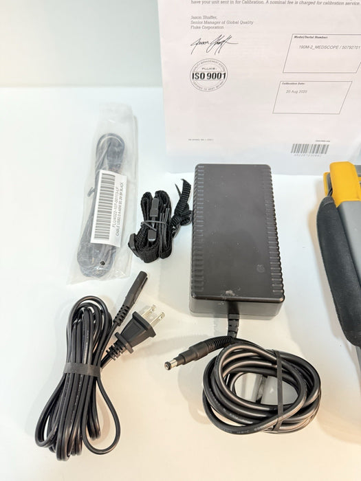 FLUKE 190M-2 MEDICAL SCOPEMETER 2CH 200MHZ OSCILLOSCOPE (TESTED) SHIPS FAST