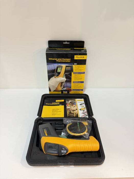 FLUKE 561 INFRARED & CONTACT THERMOMETER (NEW SEALED) SHIPS FAST