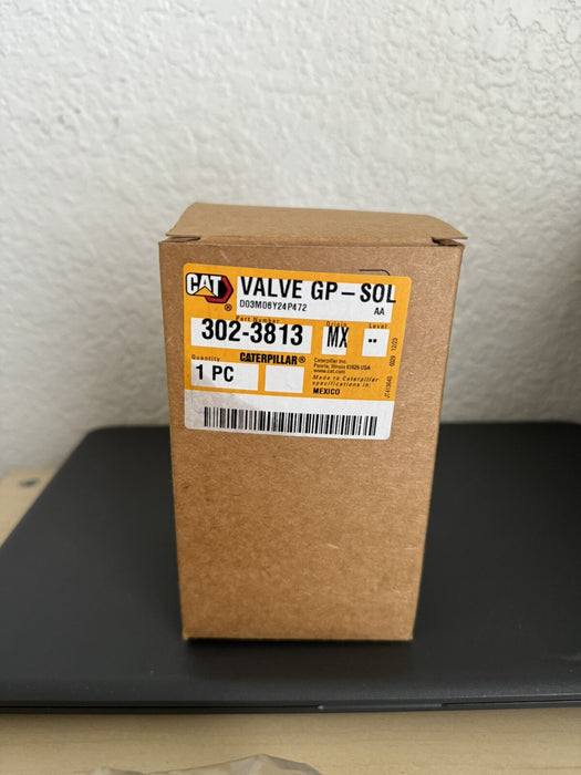 CATERPILLAR 302-3813 VALVE GROUP / NEW SEALED - FREE SHIPPING