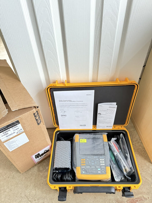 FLUKE 190-504-III-S 500 MHZ 4-CH 5GS/S COLOR SCOPEMETER (NEW FACTORY SEALED)2024