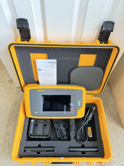 FLUKE ii900 INDUSTRIAL ACOUSTIC IMAGER W/2 BATTERIES & CHARGER - FREE SHIPPING
